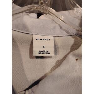 Old Navy Women's Soft Fabric Denim Dress Shirt (Size Small)